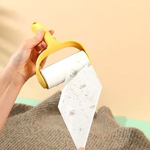 Strong Roller sticker Sticky Lint Roller Dust Hair Removal Reusable Dust Roller Remove Clean Bedroom Carpet Hair 粘毛器