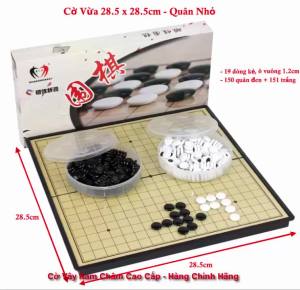 [Chính Hãng] Bộ cờ vây nam châm cao cấp kiêm cờ ca-rô chính hãng LAZYL