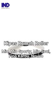 Gigi-Gear-Gir Kipas Lawan Rumah Roller-Roler-Loler-Face Drive Mio Lama-Sporty-Soul & Fino Karbu & Nouvo