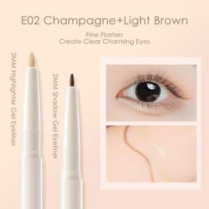[𝕋𝕀Ⓝ𝔼𝔼] Gel kẻ mắt/bọng mắt 3D Focallure TINEEBEAUTY làm sáng da mềm mượt kẻ mắt chính xác 2hiệu ứng