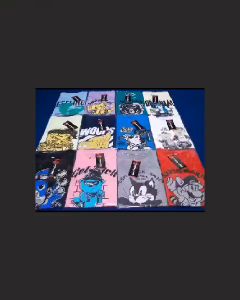 Kaos Anak Motif Distro Usia 1-11 Tahun Katun Model Kekinian
