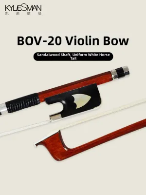KYLIESMAN | Professional Rosewood Violin Bow 4/4 Size