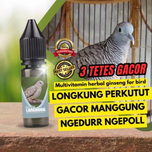 Vitamin Burung Perkutut extra Ginseng Korea bikin gacor & sehat