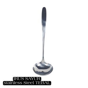 Irus Stainless Steel TEBAL Sendok Sayur Lubang Sendok Sayur Kuah 27Cm