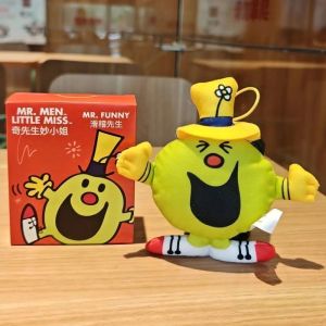 2025 McDonalds Mr. Men and Little Miss toys plush dolls Mr. Men and Little Miss bag pendants pendants figurines and ornaments McDonalds Happy Meal toys