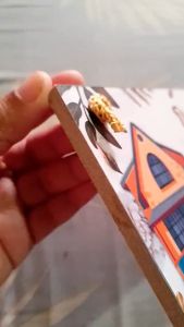 Decor Art - 30x10 Cm - Hiasan Dinding Custom Tali Gantung Pintu Kamar Rumah Motif Aesthetic Minimalis - AC 6