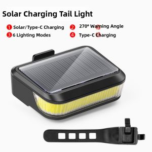 DemonKnights | Night Riding Solar Charging Bicycle Light