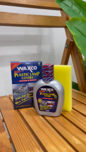 WAXCO Car Headlamp Polish Headlight Cleaner Wax Coating Plastic Restore Kilat Lampu Kereta Kuning Kusam 125ml