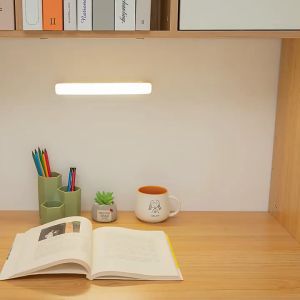 Đèn bàn LED từ tính có thể treo đèn USB sạc cảm ứng cảm ứng đèn tường thích hợp cho phòng bếp tập thể tủ quần áo tủ quần áo gầm cầu thang