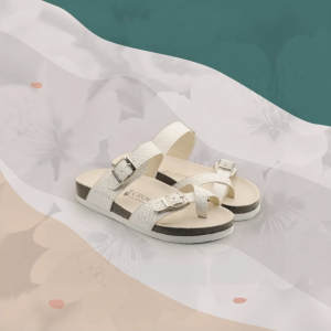Crousel Sandal Casual \ Women - Sakura Hexa White