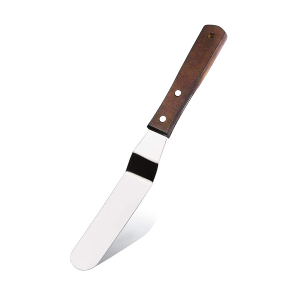 Icing Spatula Stainless Steel Offset Cake Spatula with Wood Handle Cake Decorating Spatula for Pizzas Icing Cakes Cheese