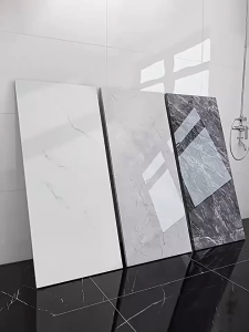 MISN 10/50PCS PVC Marble Wallpaper Sticker Waterproof Self Adhesive Wall Decor Design for Wall Kitchen Sticker
