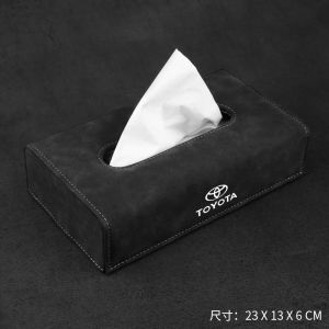 Toyota Suitable for Suede Non-Blocking Sight Car Tissue Box Paper Extraction RAV4 Camry Reeling Asia Long Rongfang