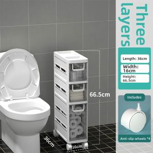 MMZECE | Waterproof Easy-to-Assemble Bathroom Storage Rack