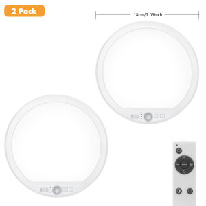 Motion Sensor Light Indoor 3000K/4000K/6500K Closet Lights Mount Ceiling Light for Hallway Pantry Stairwell Porch With Remote