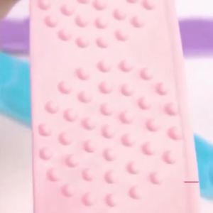 silicone bath brush massage towel karet silikon mandi tarik sikat punggung C26