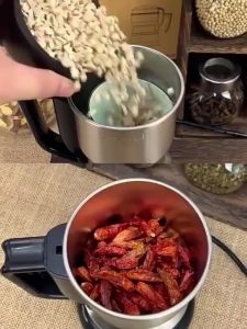 EIHOME เครื่องปั่น ไฟฟ้า 3in1 ความจุขใหญ่ 450ml เครื่องบดอาหารบดละเอียด ปั๋นขนาดเล็ก ธัญพืช พริกแห้ง เมล็ดกาแฟ แข็งแรง ใช้งานง่าย