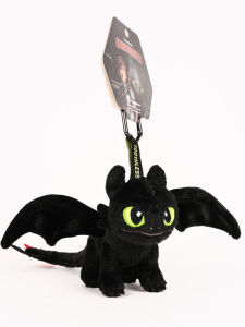 QIAOSHANG | Dragons Night Fury Toothless Plush Keychain Toy