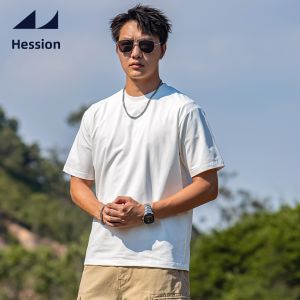 HESSION | 7A Antibacterial IceSilk Quick-Dry Cool Feeling Short Sleeve Mens T-Shirt