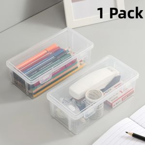 Large Capacity Transparent Desk Organizer