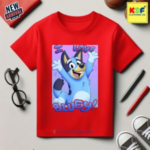 Kaos Distro Anak-Anak I LOVE BLY LUCU..Fashion Anak-Anak terkini Usia 2-11 TahunKaos Bahan katun 24S Size XS-XL