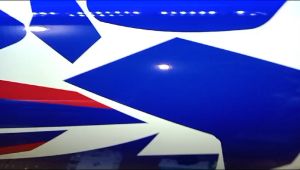 Decal Sticker MX KING 150 Biru Full Body Full Blok Free Custom