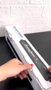 READY VOCORY Mesin Alat vakum Vacuum Sealer Makanan basah dan kering frozen Sealing 240V 90W ZKFK 001