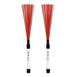 IRIN | Bàn Chải Trống IRIN Box Với Tay Cầm ABS Chống Trượt Lông Bàn Chải Nylon Phụ Kiện Bộ Gõ Chuyên Nghiệp Dành Cho Trống Hộp Biểu Diễn