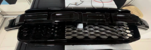 Ford Ranger 2023 Black White LED Light Front Grill