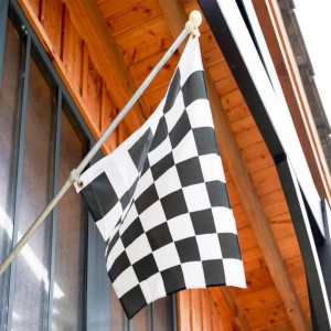 1pcs Bendara Bendera Balap Bendera Racing Warna Tidak Mudah Luntur Saat Dicuci Flag Bendera Flag Lacak Bendera Sinyal
