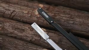 Shine Trip Outdoor Folding Saw Aluminum Alloy Camping Multifunctional Saw Camping BC Survival Handheld Cutting Portable Saw