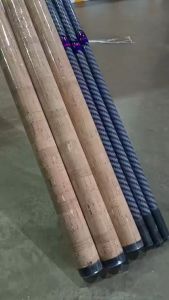 คันDebora(เดโบร่า) คัน2ท่อน ธรรมชาติ หน้าดิน สปิ๋ว เหยื่อปลอม เวท8-15lb ไฟเบอร์ผสมคาร์บอนน้ำหนักเบา