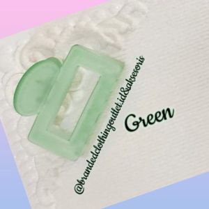 JEPIT RAMBUT KOREA BUBBLE GUM 4CM / JEDAI TRANSPARAN DOFF BENING / HAIR CLAW - 1PCS / JTS-7813