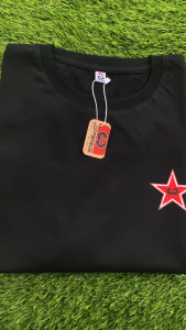 Jopperside kaos pria katun combed distro premium ts455DB red star