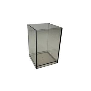 Transparent Acrylic Pen Holder Desktop Student Stationery Large Capacity Organizer Box Cosmetic Brush Multi-Function Simple Storage Box