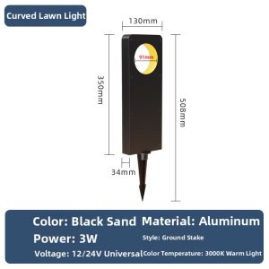 QIANQIU | Waterproof Outdoor Lawn Light
