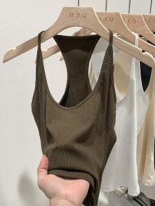 Áo Ba Lỗ Hở Lưng Gợi Cảm Ôm Vừa Vặn Cho Nữ Mùa Xuân Hè Mới Về Áo Ba Lỗ Kiểu U Dây Đeo Mỏng Hở Lưng Kiểu Chữ X