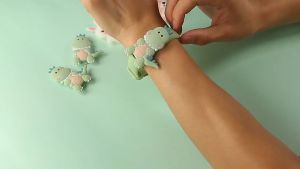Kids Mosquito Repellent Bracelet Cartoon Animal Mosquito Repellent Bracelet Anti Mosquito Silicone Children Bangle 防蚊手环
