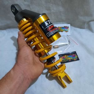 Shockbreaker Shock Single Copy Ktc Extrem Tabung Atas 310mm 330mm Matic Pnp Mio /Mio Sporty /Mio j /Mio Soul Gt /Vario110125 150 /Beat / Fino /Xeon /Genio / Scoopy/ Spin/ Fazio/ Spin/ Genio/ X ride/ Spacy Dll