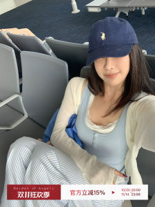 Shi Weiliang [In Stock] Bandage Dress CP Lace Lace Knitting Camisole Set Womens Summer Thin Sleeveless Tops