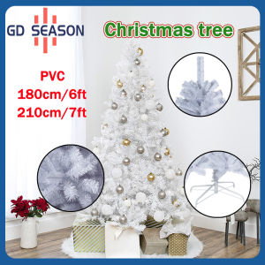 4ft 5ft 6ft 7ft 8ft Christmas Decoration PVC White Christmas Tree Craft Artificial Christmas Tree Decoration