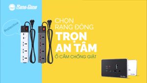 Ổ Cắm Kéo Dài Chống Giật Rạng Đông – An Toàn Tuyệt Đối Cho Trẻ Nhỏ Tích Hợp USB Sạc Siêu Tiện!
