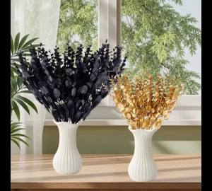 18pcs Artificial Eucalyptus Leaves Wholesale Fake Plants Vase Home Table Party Wedding Decoration Outdoor Garden Christmas 2026