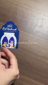 Hangtag Lebaran Ramadhan Idul Fitri 2024 | Hangtag Murah Kartu Ucapan Parcel Toples Kue | Gift Tag Hampers Kado | Souvenir Label Parcel Tag Bingkisan Hang Tag Gantungan Eid Al Fitr Mubarak Idul Adha