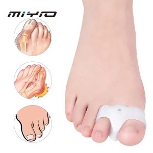 MIYIO 1Pair Big Bone Toe Bunion Splint Straightener Corrector Foot Pain Relief Orthopedic Hallux Valgus Feet Care Protector Foot Care Tools