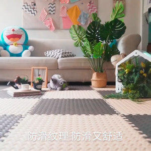 Extra Thick 2.5cm Baby Crawling Foam Mat 60x60cm Floor Protector Waterproof Soundproof Jigsaw Puzzle Play Mat for Kids