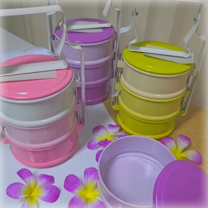 🩷ส่งด่วน🩷 ปิ่นโตโบราณ สีพาสเทล 11ซม. 3ชั้น ของชำร่วย ของรับไหว้ ปิ่นโตจัดกระเช้า ปิ่นโตเล็ก ปิ่นโตจิ๋ว ปิ่นโตใส่กับข้าว ปิ่นโตขนาดเล็ก ปิ่นโตพาสเทล