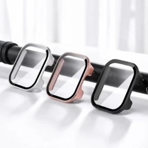 Combo Vỏ Bảo Vệ Redmi Watch 6 Active + Kính - Miếng Dán Bảo Vệ Màn Hình Kính Cường Lực Vỏ Bảo Vệ Phụ Kiện Đồng Hồ