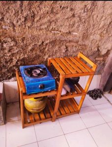 meja masak tempat kompor Gas