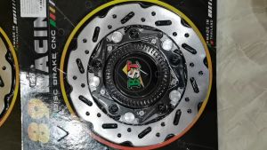 จานดิสแท้โรงงาน 89racing PCX160 ABS ปี2023 ขนาด220 มีหลายสีให้เลือก